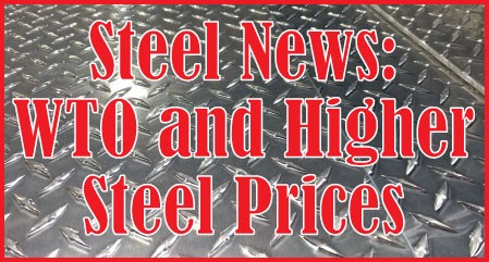 Steel News – WTO and Higher Steel Prices Steel News – WTO and Higher Steel Prices