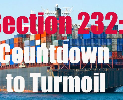 Section 232 Timeline Section 232 Timeline