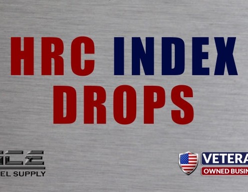 HRC Index Drops ace steel supply hrc index drops