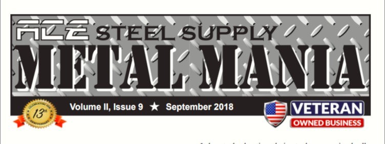 september newsletter ace steel supply
