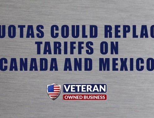 Quotas Could Replace Tariffs On Canada And Mexico Ace Steel Metal Supplier Plate Reaches 7-Year High