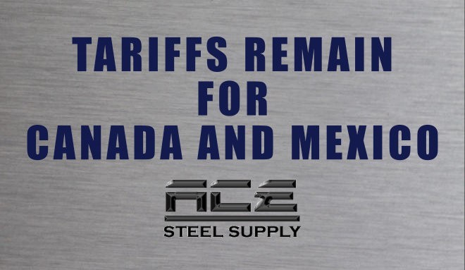 tariffs remain for canada mexico